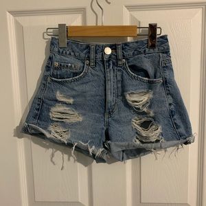 Lightly worn jean shorts
